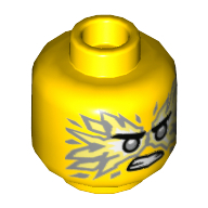 Lego hlava, žlutá (6268773)